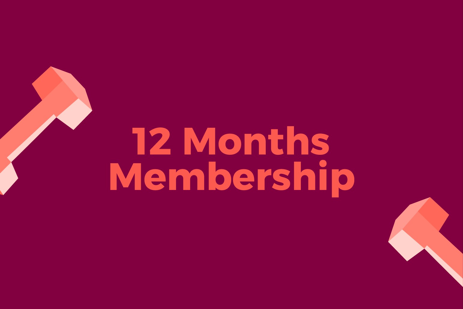 باقة العضوية 12 شهر